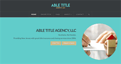 Desktop Screenshot of able-title.com